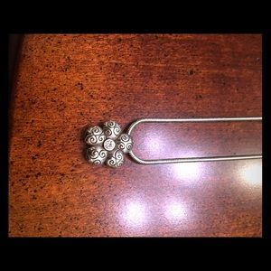 Brighton crystal flower necklace